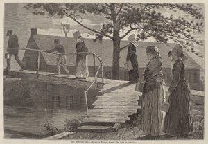 The Morning Bell, publicado em 1873. de Winslow Homer