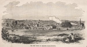 A nova cidade de Belmont, Massachusetts de Winslow Homer