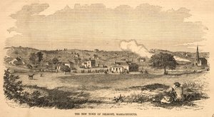 The New Town of Belmont, Massachusetts, 1859. de Winslow Homer