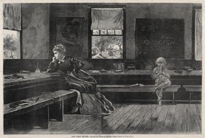 O recesso do meio-dia, 1873. de Winslow Homer