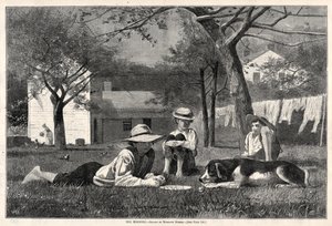 O meio-dia, 1873. de Winslow Homer