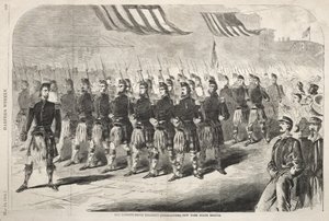 O 79.º Regimento (Highlanders) da Milícia do Estado de Nova Iorque de Winslow Homer