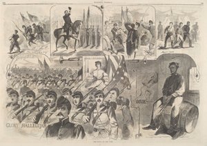 The Songs of War, publicado em 1861. de Winslow Homer