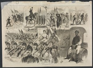 As Canções da Guerra, 1861. de Winslow Homer
