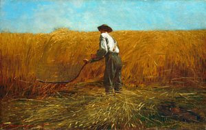 The Veteran in a New Field, 1865. de Winslow Homer