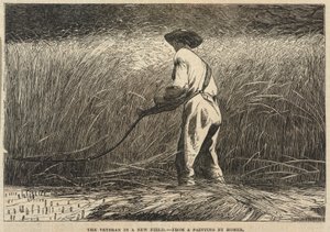 O Veterano num Novo Campo, do Jornal Ilustrado de Frank Leslie, 13 de julho de 1867 de Winslow Homer