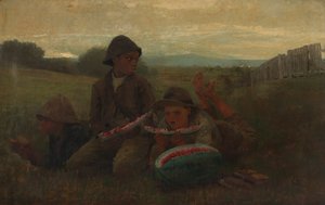 Os meninos melancia de Winslow Homer