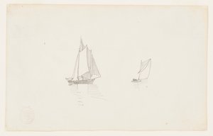Escuna de dois mastros de Winslow Homer