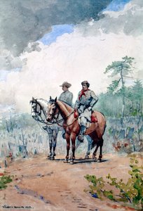 Dois batedores federais, 1887 de Winslow Homer