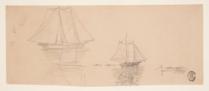 Duas Escunas e Dories de Winslow Homer