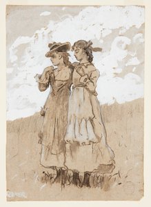 Duas meninas de Winslow Homer