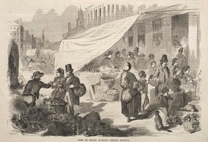 Vista na South Market Street, Boston, 1857. de Winslow Homer