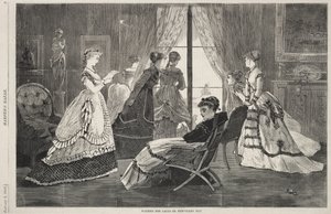 À espera de chamadas no Dia de Ano Novo de Winslow Homer