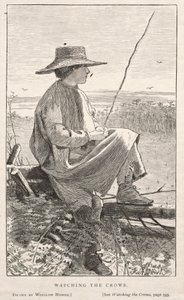 Observar os corvos de Winslow Homer