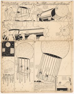 Little Nemo in Slumberland: "Eu não gosto disso, nem um pouquinho, nem um pouquinho" de Winsor McCay