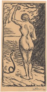 Eva à gíria de Wolbartus Brouwer (signed by artist)