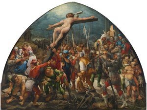 A elevação da cruz, c. 1525