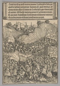 Batalha de Liège, placa 8 de Cenas Históricas da Vida do Imperador Maximiliano I do Arco do Triunfo