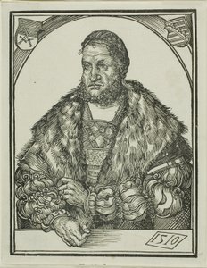 Eleitor Frederico III da Saxônia, de O espelho intelectual da felicidade humana de Wolf Traut