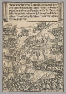 Cerco de Utrecht, placa 6 de Cenas Históricas da Vida do Imperador Maximiliano I do Arco do Triunfo