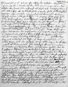 Carta de WA Mozart. 24 de outubro de 1777 de Wolfgang Amadeus Mozart