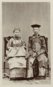 Casal de noivos chineses de Ternate