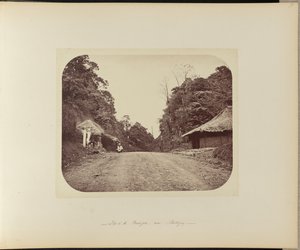 Topo do Poentjak perto de Buitenzorg de Woodbury and Page