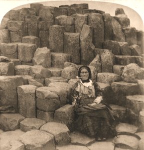 A cadeira dos desejos, calçada de Giants, Irlanda, 1897.