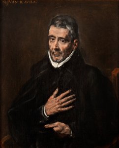 Espanhol: San Juan de Ávila Retrato de Juan de Ávila de Workshop of El Greco