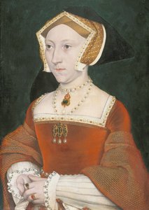 Retrato de Jane Seymour (1509-1537) de Workshop of Hans Holbein the Younger