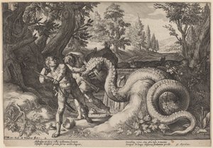O Dragão Devorando os Companheiros de Cadmus