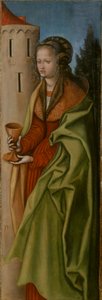Alemão: Hl. Barbara St Barbara de workshop of Lucas Cranach the Elder
