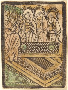 As Três Marias no Túmulo de Workshop of Master of the Aachen Madonna