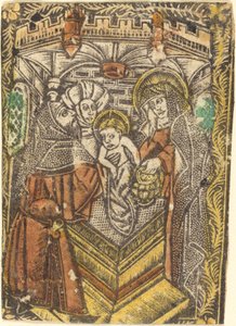 A Apresentação no Templo de Workshop of Master of the Borders with