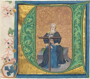 A Trindade de Workshop of Master of the Gerona Martyrology