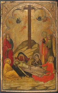 A Lamentação sobre o Cristo Morto, 1370-88. de Workshop of Niccolò di Buonaccorso