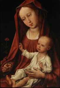Holandês: Madonna met de anjer A Virgem com o Cravo
