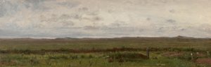 Sepulturas de viajantes, Forte Kearny, Nebraska de Worthington Whittredge
