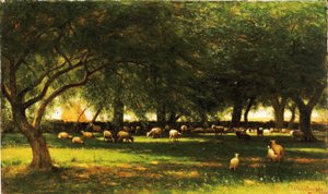 Meio-dia no Pomar, 1900.