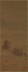 Removendo a Sela, Inspecionando as Flechas, século 12. Os Criadores: Wu Rongguang, Kong Guangtao. de Wu Rongguang, Kong Guangtao
