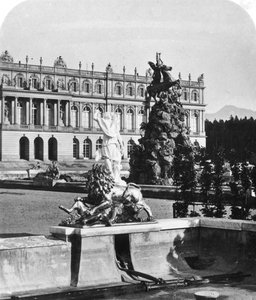 Palácio de Herrenchiemsee, Baviera, Alemanha, c1900s. de Wurthle and Sons