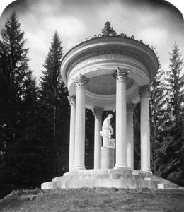 O templo de Vênus, palácio de Linderhof, Baviera, Alemanha, c1900.