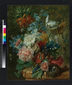 Vaso de flores, antes de 1831
