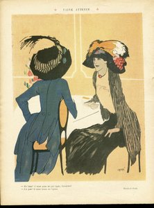 Ilustração de Xavier Gose (1876-1915) em Le Lire