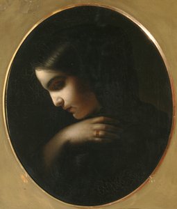 Jovem Viúva, 1850 de Yakov Fyodorovich Kapkov