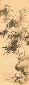 Bambu, antes de 1856 ( tinta sobre seda)