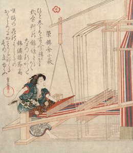 Tecelagem Hataori, c1829.
