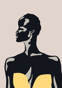 O vestido amarelo, 2016, (digital)