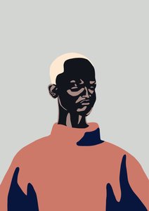 Retrato sem título, 2016, (digital)
