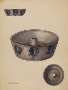 Prato de assar, c. 1936. de Yolande Delasser